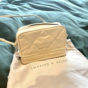 Charles & Keith - Crossbody Bag (chalk)